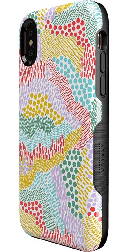 Color Me Happy | Pattern Colorblock Case