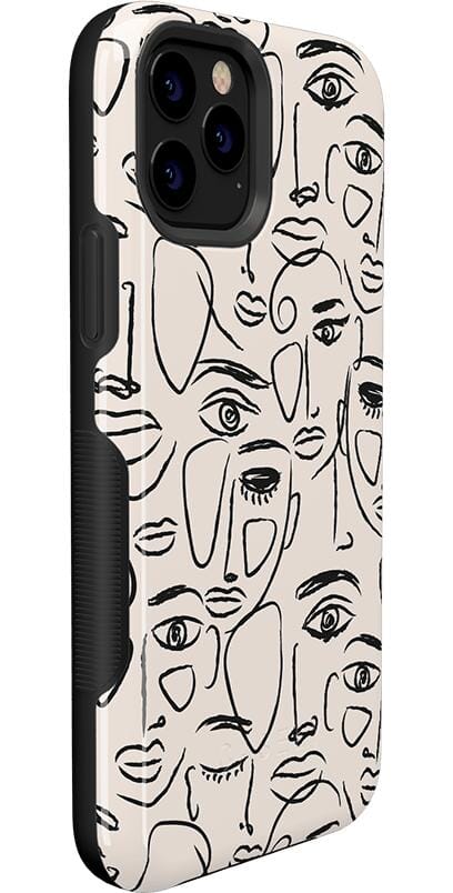 We're All Human | Minimal Face Art Case