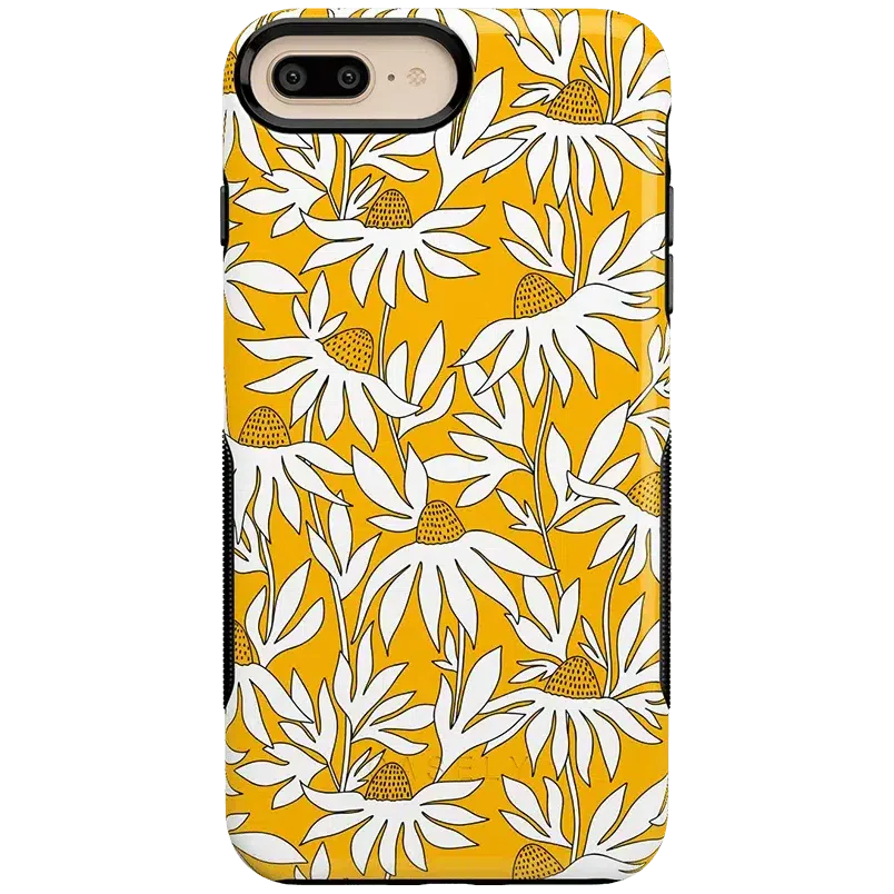 Wild About You | Yellow Floral Case iPhone Case get.casely Bold iPhone 6/7/8 Plus 