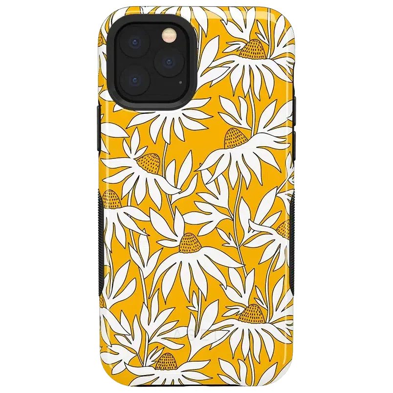 Wild About You | Yellow Floral Case iPhone Case get.casely Bold iPhone 11 Pro Max 