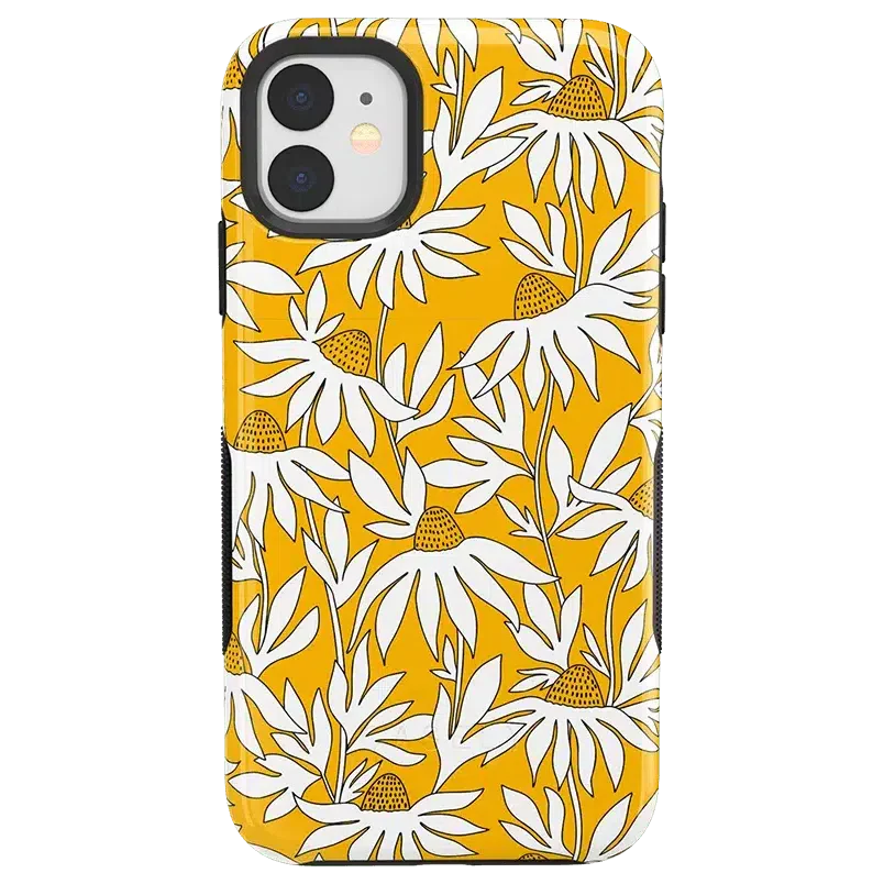 Wild About You | Yellow Floral Case iPhone Case get.casely Bold iPhone 11 