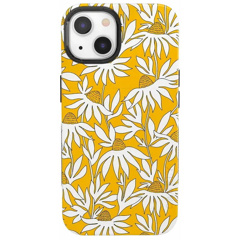 Wild About You | Yellow Floral Case iPhone Case get.casely Bold + MagSafe® iPhone 13 