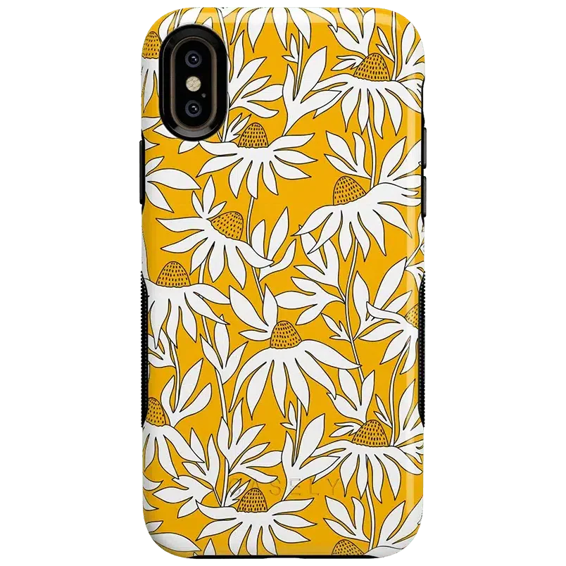 Wild About You | Yellow Floral Case iPhone Case get.casely Bold iPhone XS Max 
