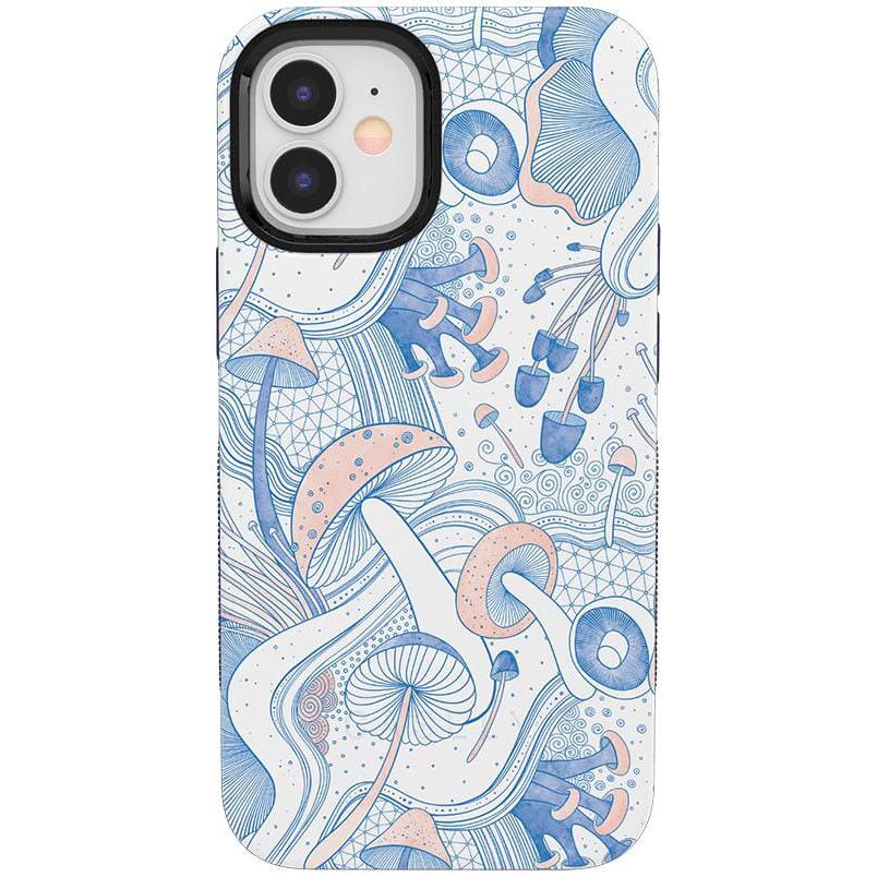 The Fun Guy | Enchanted Forest Mushroom Floral Case iPhone Case get.casely Bold + MagSafe® iPhone 12