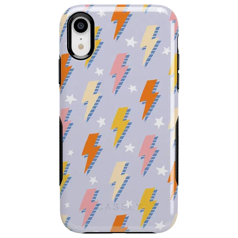 In a Flash | Lightning Bolt Case iPhone Case get.casely Bold iPhone XR 