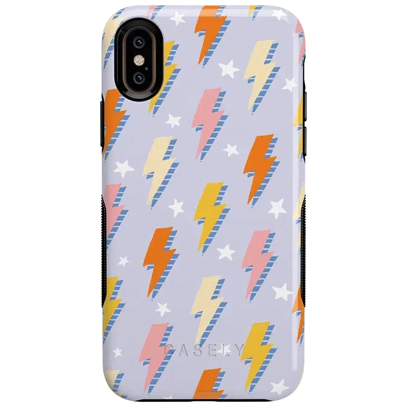 In a Flash | Lightning Bolt Case iPhone Case get.casely Bold iPhone XS Max 