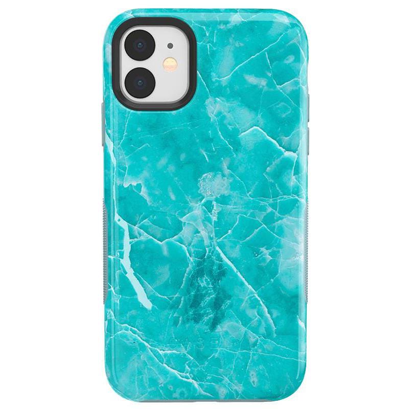 Lost at Sea | Teal Blue Seaglass Case iPhone Case get.casely Bold iPhone 11 
