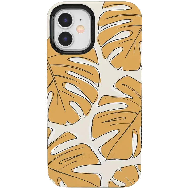 Island Time | Tropical Leaves Floral Case iPhone Case get.casely Bold + MagSafe® iPhone 12 
