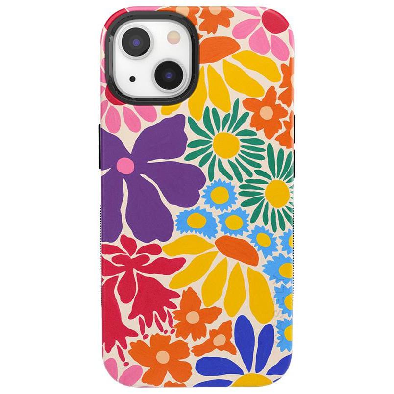 Flower Patch | Multi-Color Floral Case iPhone Case get.casely Bold + MagSafe® iPhone 13