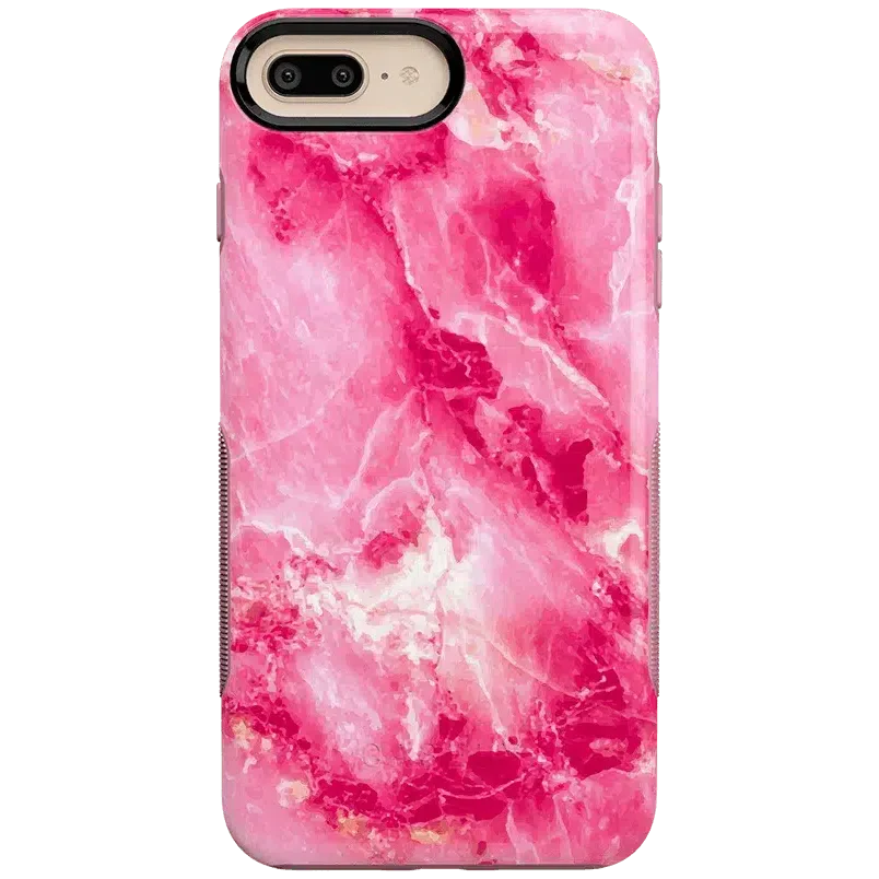 Pretty in Pink | Hot Pink Marble Case iPhone Case get.casely Bold iPhone 6/7/8 Plus 