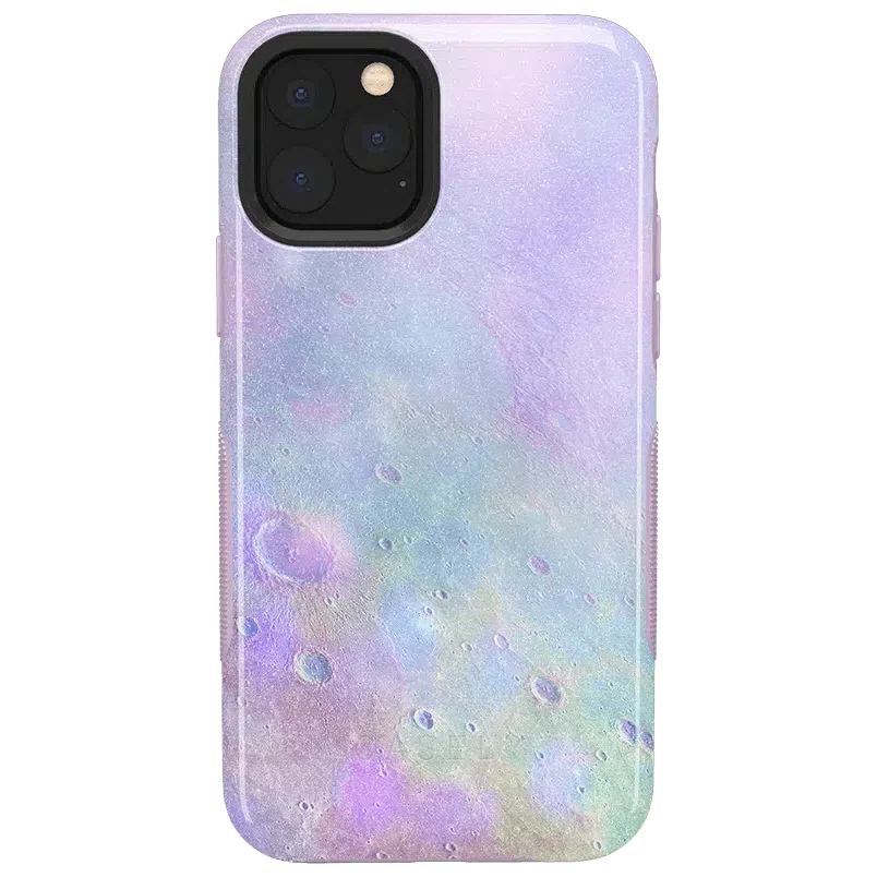 Over the Moon | Pastel Marble Moon Case iPhone Case get.casely Bold iPhone 11 Pro 