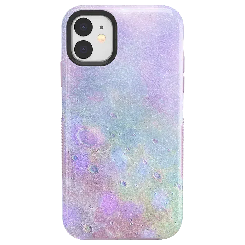 Over the Moon | Pastel Marble Moon Case iPhone Case get.casely Bold iPhone 11 