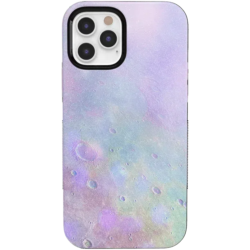 Over the Moon | Pastel Marble Moon Case iPhone Case get.casely Bold iPhone 12 Pro 