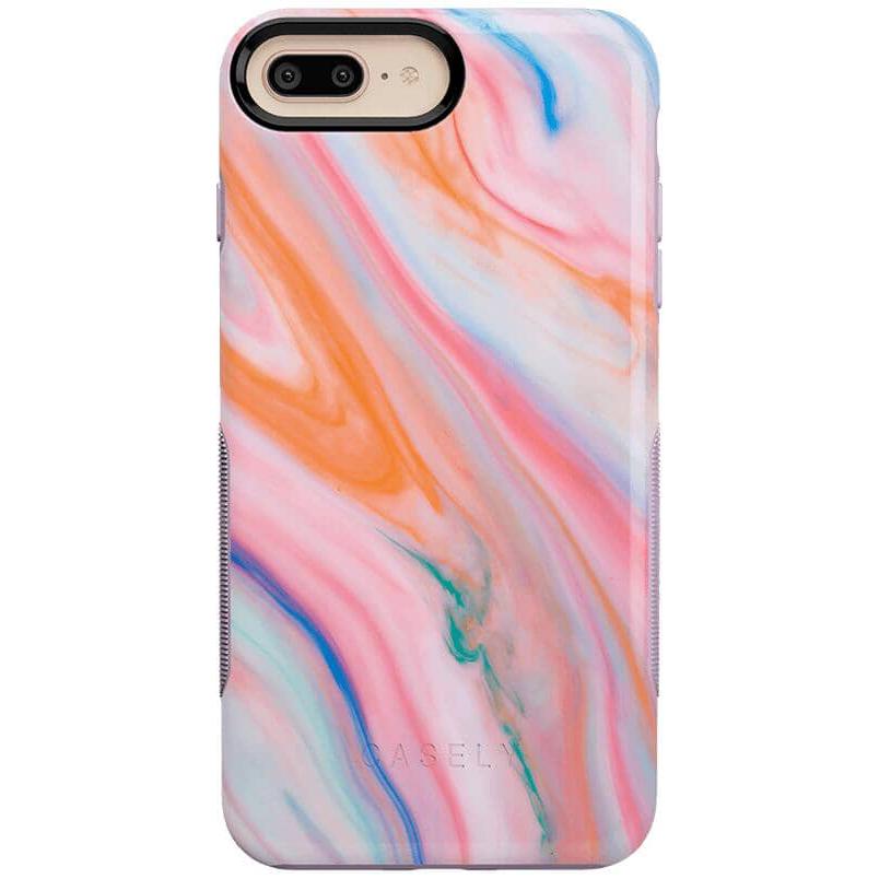 You're a Gem | Rainbow Marble Swirl Case