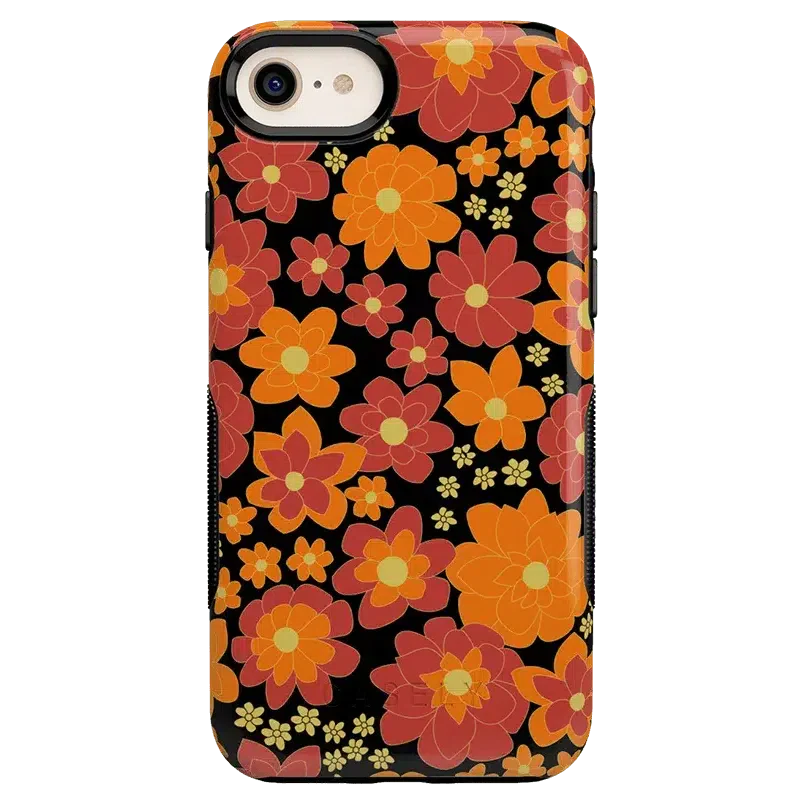 Flower Child | Bright Retro Floral Case iPhone Case get.casely Bold iPhone 6/7/8 
