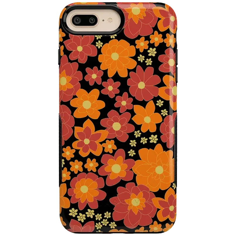 Flower Child | Bright Retro Floral Case iPhone Case get.casely Bold iPhone 6/7/8 Plus 