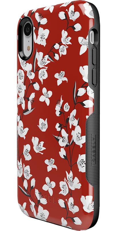 Floral Forest | Red Cherry Blossom Floral Case