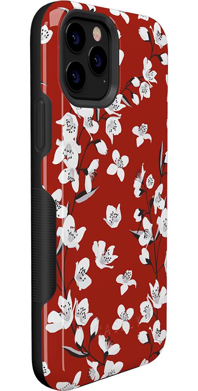 Floral Forest | Red Cherry Blossom Floral Case