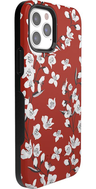 Floral Forest | Red Cherry Blossom Floral Case