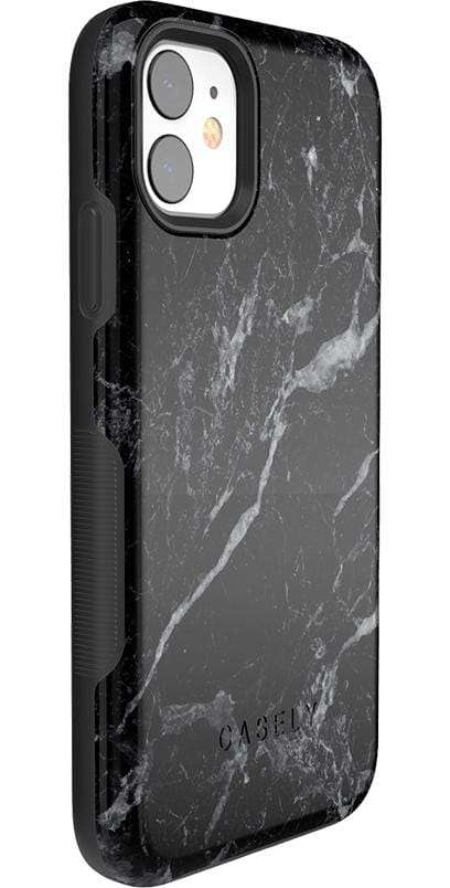 Black Pearl | Classic Black Marble Case