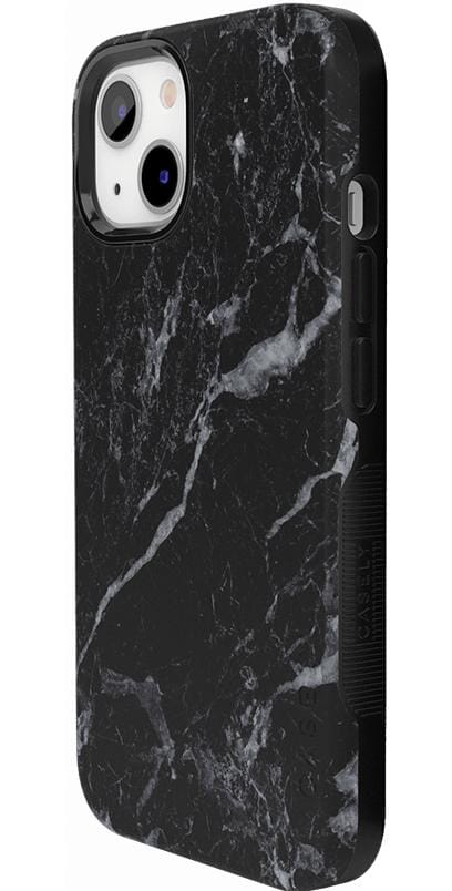 Black Pearl | Classic Black Marble Case