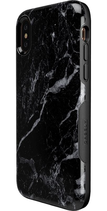 Black Pearl | Classic Black Marble Case
