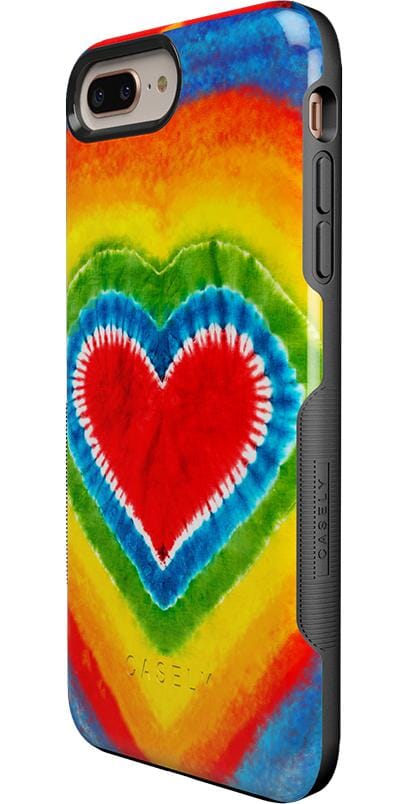 I Heart Tie Dye | Rainbow Heart Case