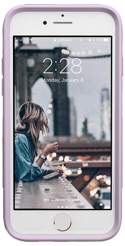 Cotton Candy | Blue & Purple Marble Case