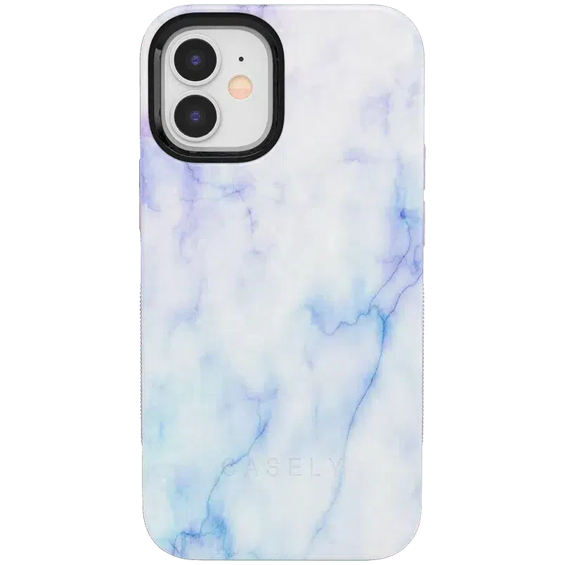 Cotton Candy | Blue & Purple Marble Case