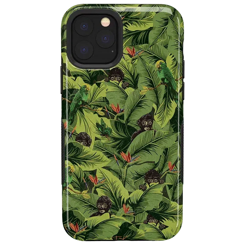 Sneaky Monkeys | Frida Kahlo Jungle Floral Case iPhone Case get.casely Bold iPhone 11 Pro Max 