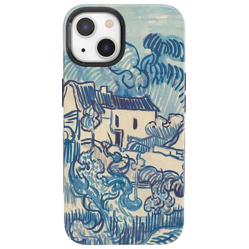 Van Gogh | Landscape With Houses Phone Case iPhone Case Van Gogh Museum Bold + MagSafe® iPhone 13
