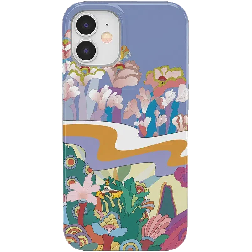 Beneath the Waves | The Beatles Yellow Submarine Case iPhone Case get.casely Classic iPhone 12