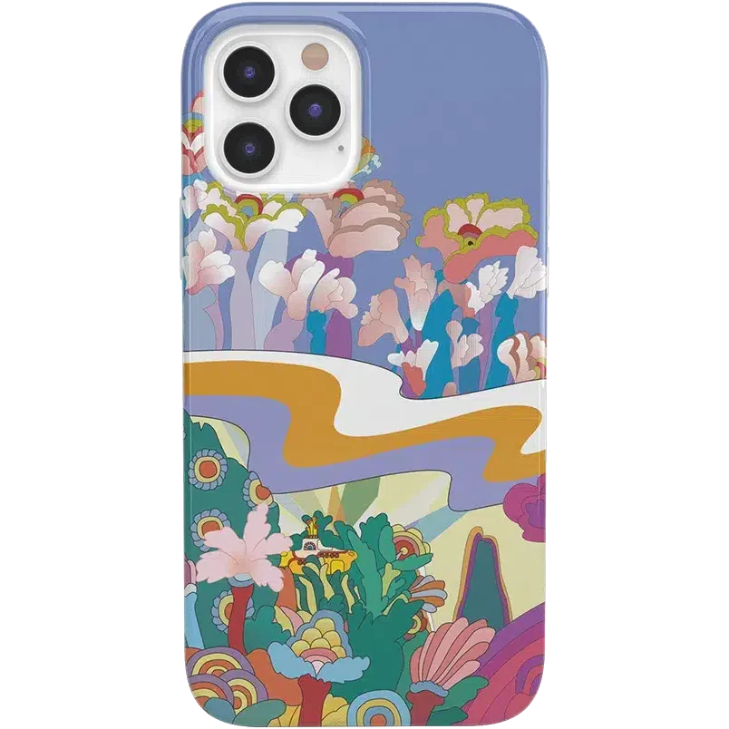 Beneath the Waves | The Beatles Yellow Submarine Case iPhone Case get.casely Classic iPhone 12 Pro Max