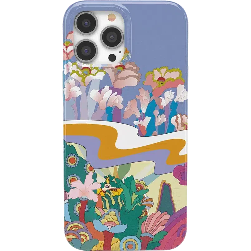 Beneath the Waves | The Beatles Yellow Submarine Case iPhone Case get.casely Classic + MagSafe® iPhone 13 Pro Max