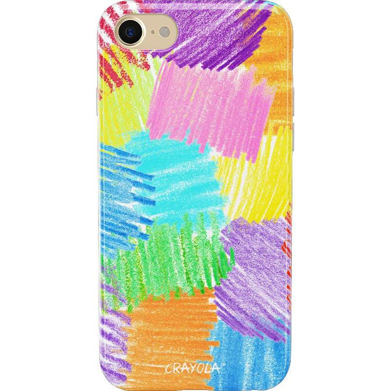 Scribble Me That | Crayola Rainbow Pencil Case iPhone Case Crayola Classic iPhone SE (2020 & 2022) 
