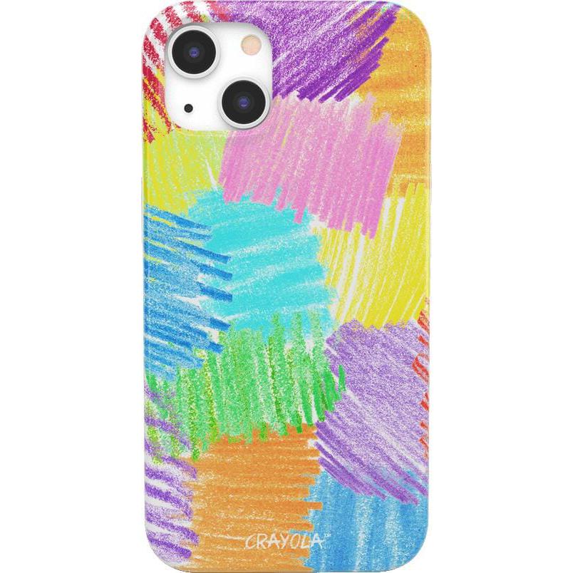 Scribble Me That | Crayola Rainbow Pencil Case iPhone Case Crayola Classic + MagSafe® iPhone 13 