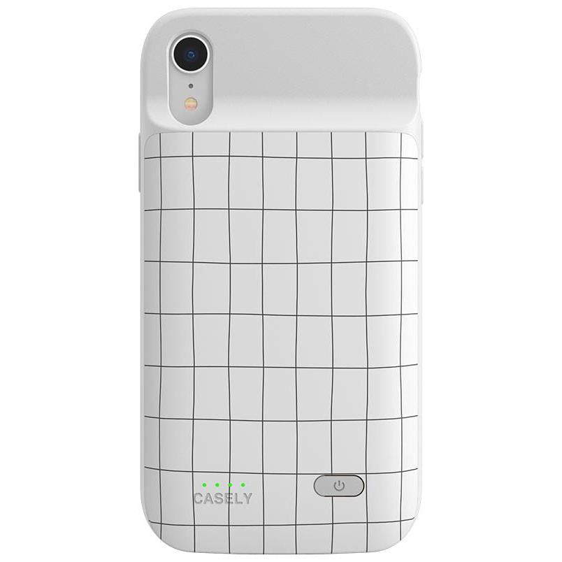Off the Grid | White & Black Lined Case