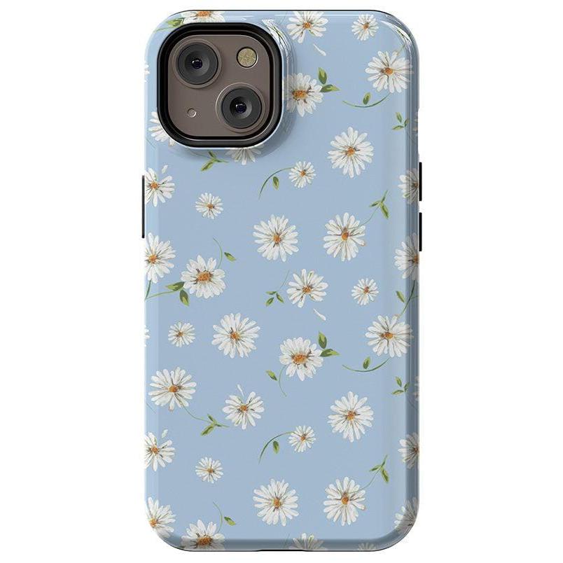 Daisy Daydream | Baby Blue Floral Case iPhone Case get.casely Essential + MagSafe® iPhone 14