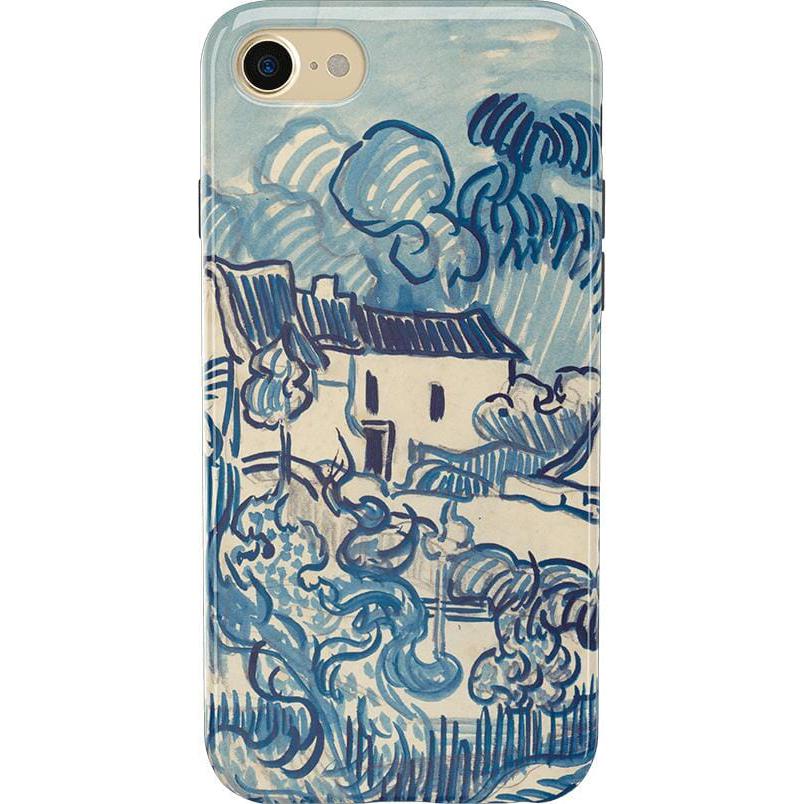 Van Gogh | Landscape With Houses Phone Case iPhone Case Van Gogh Museum Classic iPhone SE (2020 & 2022)