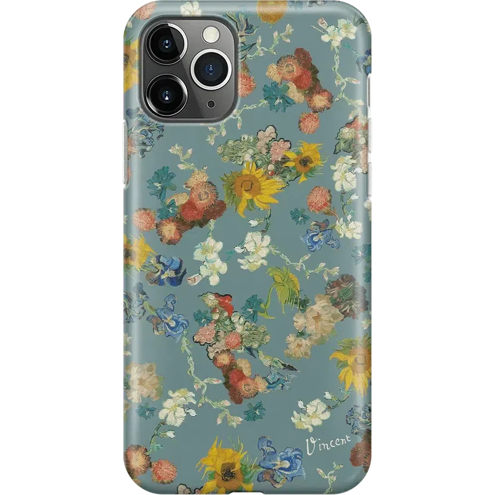 Van Gogh's Flowers | 50th Anniversary Case iPhone Case Van Gogh Museum Classic iPhone 11 Pro Max