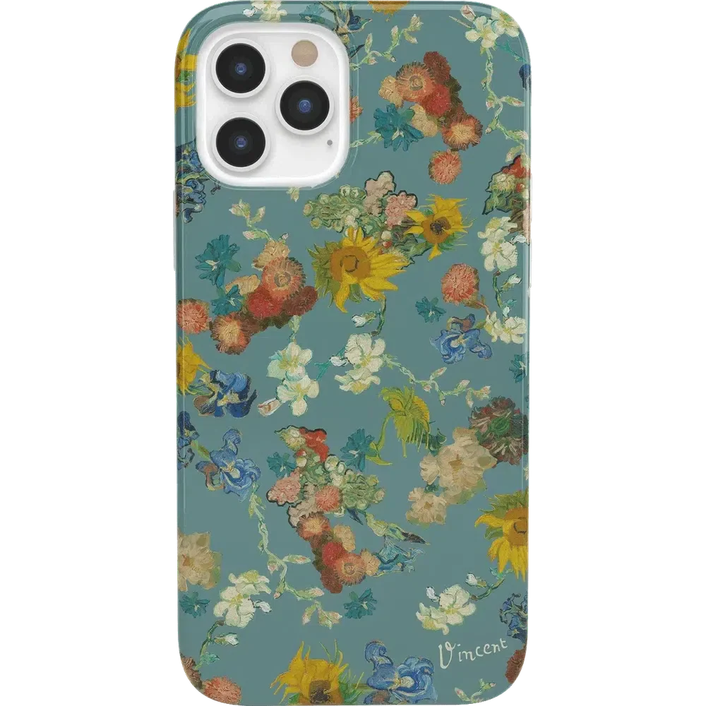 Van Gogh's Flowers | 50th Anniversary Case iPhone Case Van Gogh Museum Classic iPhone 12 Pro Max