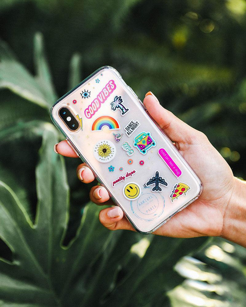 Stuck on U | Festival Sticker Floral Case