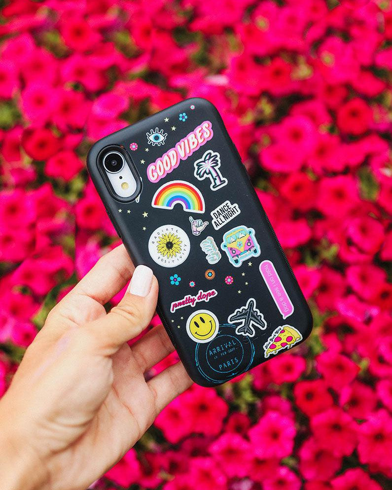 Stuck on U | Festival Sticker Floral Case