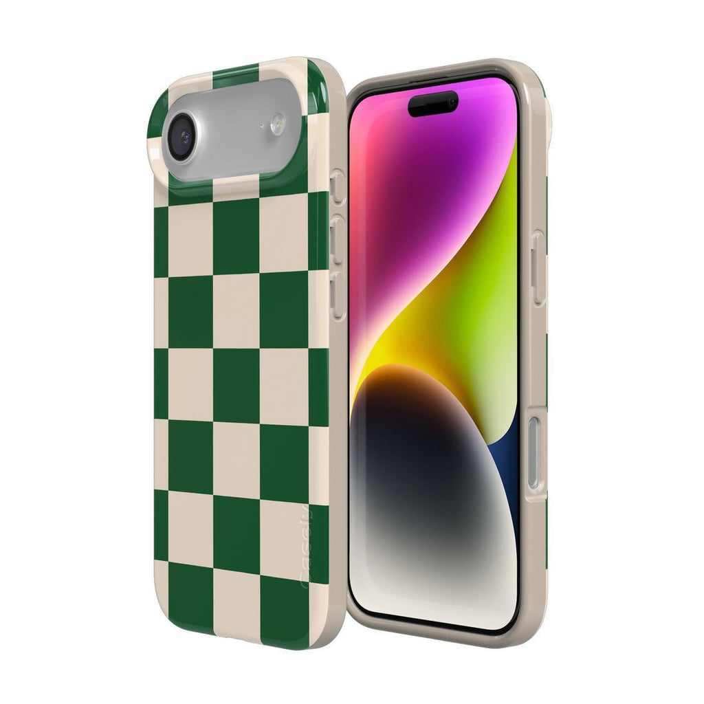 Fit Check | Green Checkerboard Case