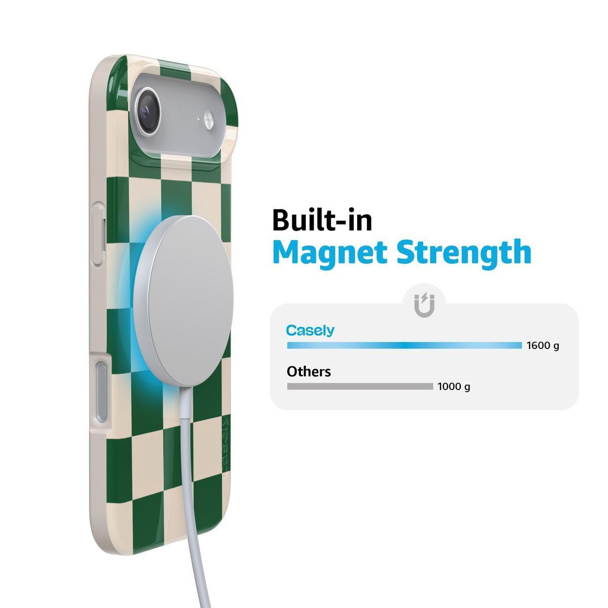 Fit Check | Green Checkerboard Case
