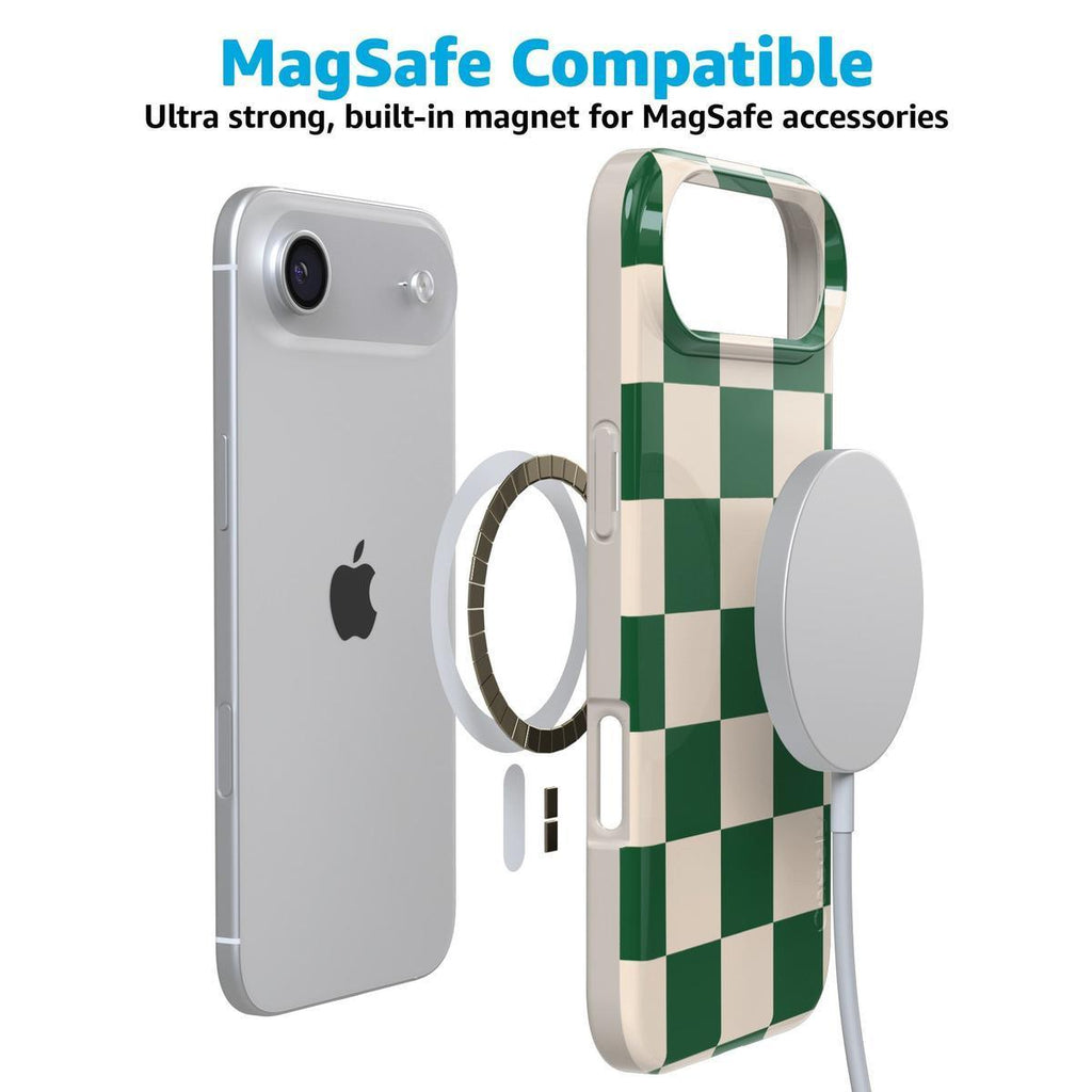 Fit Check | Green Checkerboard Case