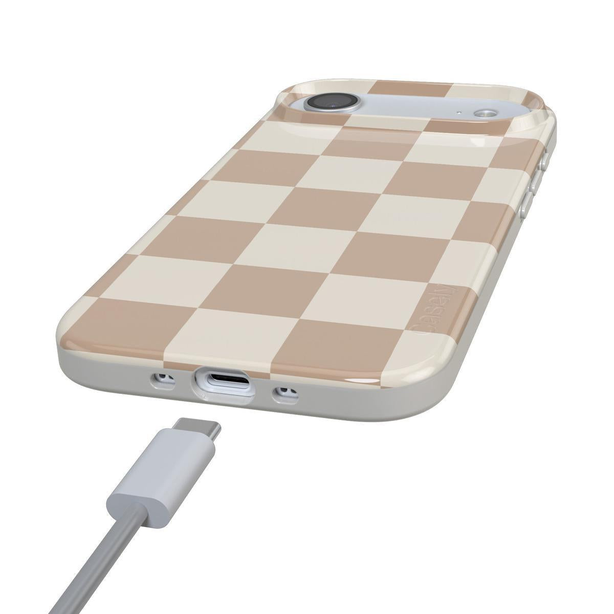 Fit Check | Neutral Checkerboard Case