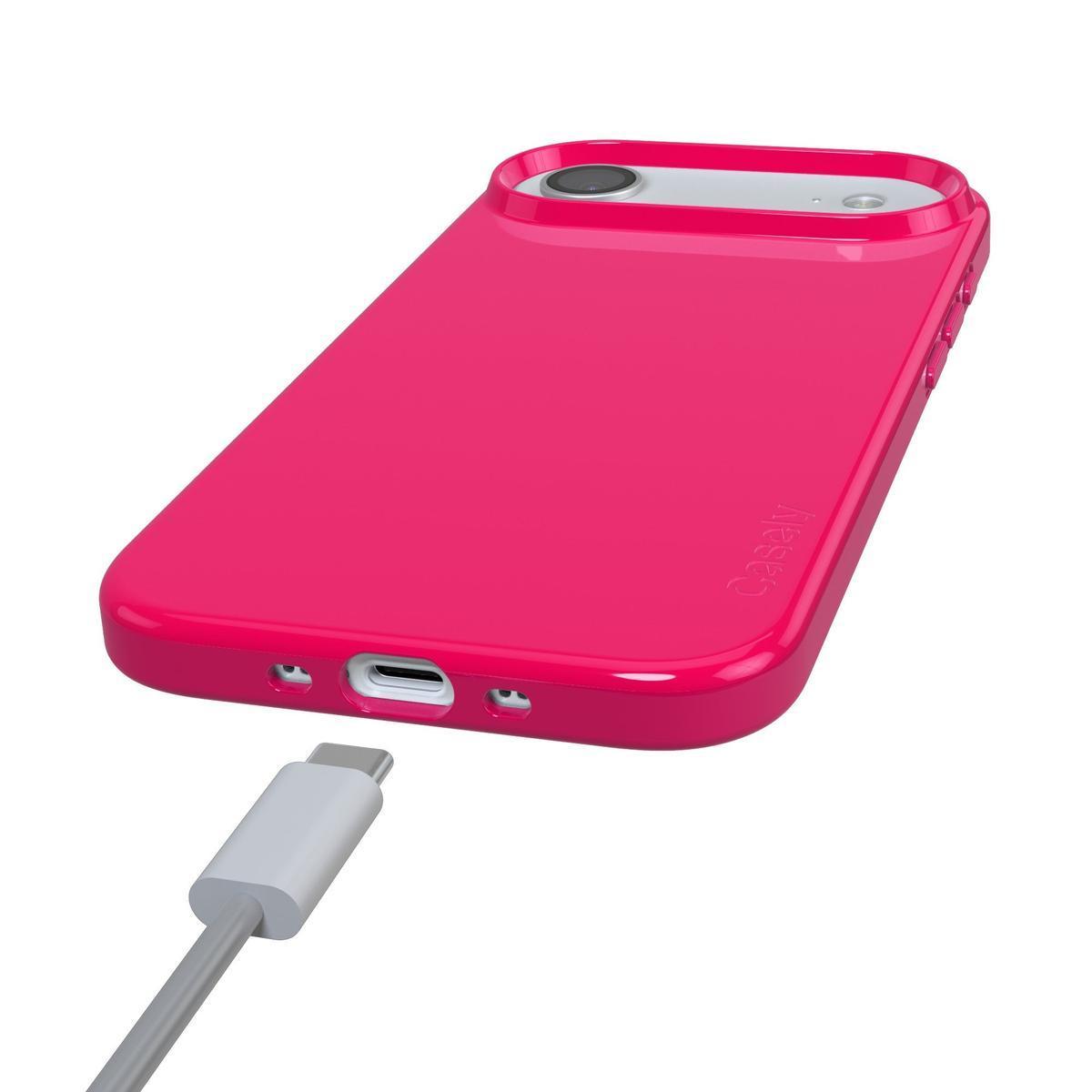 Think Pink | Solid Neon Pink Case