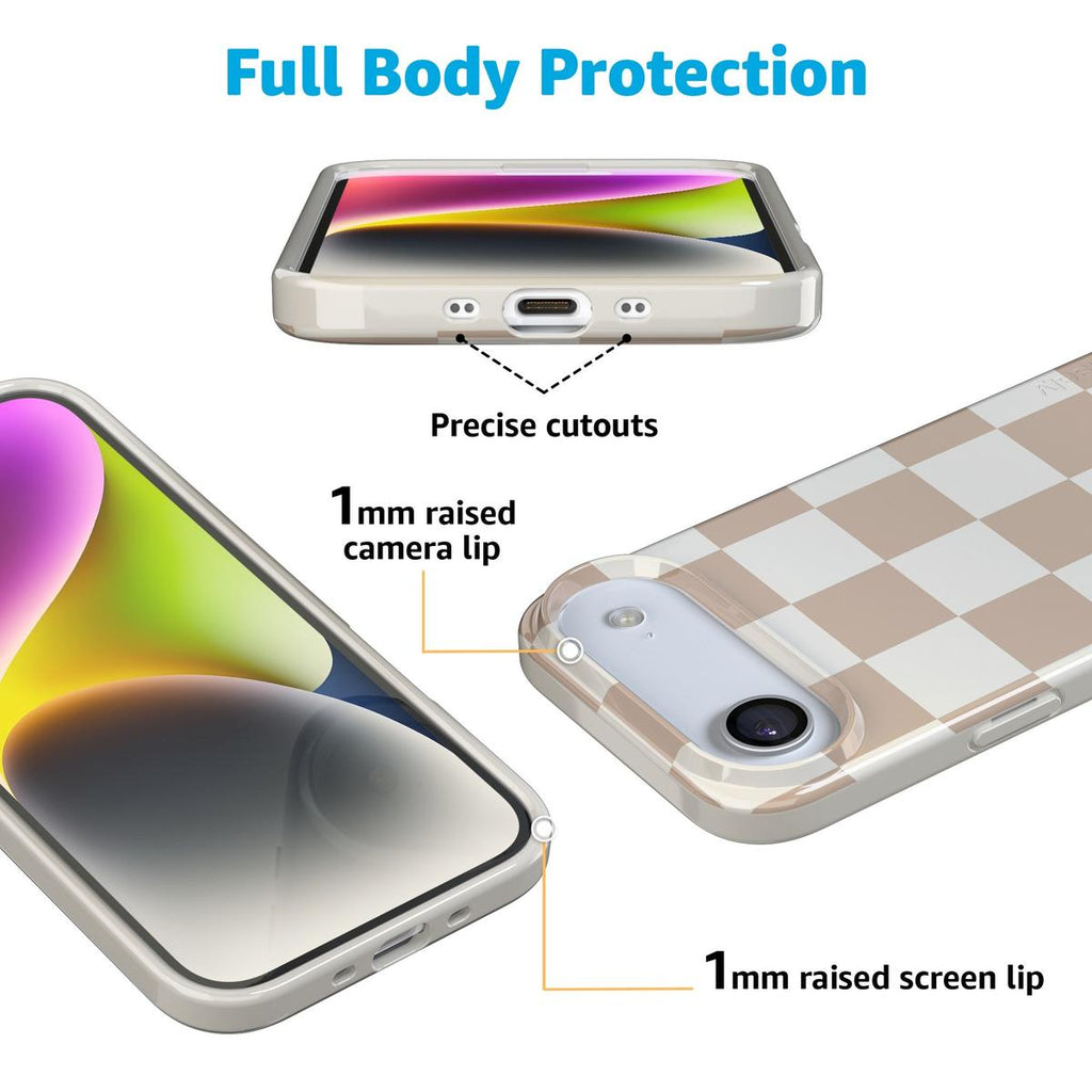 Fit Check | Neutral Checkerboard Case