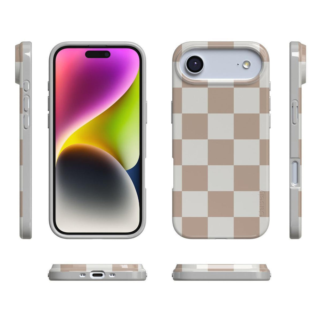 Fit Check | Neutral Checkerboard Case